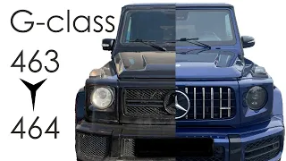 Глубокая переделка Mercedes G class, часть 1