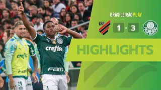 PALMEIRAS DE LA MANO DE ENDRICK DIO UN PASO CLAVE AL TÍTULO | Paranaense 1x3 Palmeiras #Brasileirao