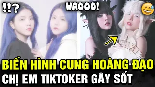 Tiktoker REENCY NGÔ CHÀO SÂN'LÀNG biến hình CUNG HOÀNG ĐẠO cùng em gái SINH ĐÔI cực chất | TB TRENDS