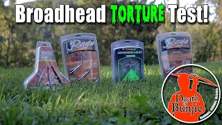 CROSSBOW Broadhead Testing LIVE!