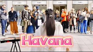 【Havana】法國街頭用古箏來一首拉丁風？Chinese Musical Instruments Guzheng Cover| 碰碰彭碰彭Jingxuan