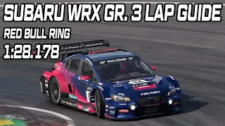 [Gran Turismo 7] Daily Race Lap Guide - Red Bull Ring - Subaru WRX Gr. 3