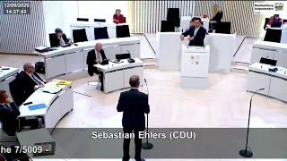 SEBASTIAN EHLERS, Kurzintervention Rede Verschwörungsideologie, CDU-Fraktion, Landtag MV, 12.06.2020