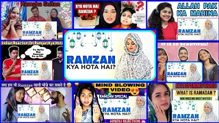 🤔🇮🇳😍india react on Ramzan Kya Hota Hai?Basic Video for Non-Muslims #ramzan2023 #REALITYMIXREACTION01