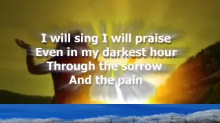 I Will Sing - Don Moen Karaoke with lyrics.