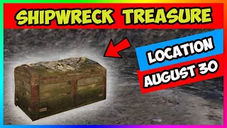 GTA Online Shipwreck Location August 30 | Shipwreck Treasure Guide + Frontier Outfit