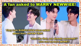 Taynew Look SUSPICIOUS When Asked About Their RECENT TRIP! Tay NOTICED a Fan Asking New for MARRIAGE