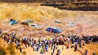 The Yellow River flood broke out! Strong floods flooded China, Millions died, Three Gorges Dam