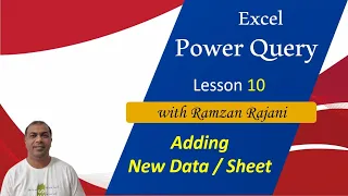 Adding New Data in Power Query and Refresh Setting