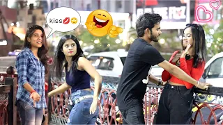 Accidentally Hugged a cute girls | DR PRANK | Epic reactions