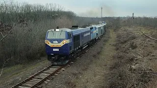 TE33AC-2021 [УЗ-CFM] Грузовой поезд | Freight train