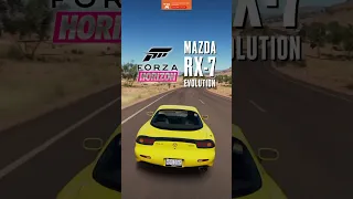 Evolution of Forza Horizon - Mazda RX-7 #shorts