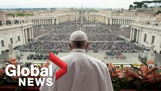Pope Francis delivers Easter Mass at the Vatican (FULL)