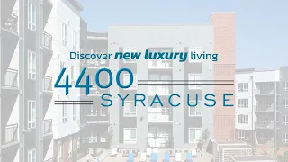 Welcome to 4400 Syracuse Apartments!