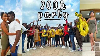 I Threw A 200k Party In Nairobi!/Kenyan Youtubers Meet And Create With Wodemaya!🎉