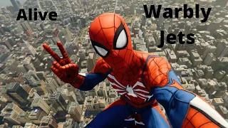 Swinging Around To "Alive" By Warbly Jets (Spiderman PS4)