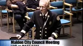 Malden City Council 5/3/11