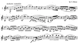 C. Rose: Etude No 1 ( from 32 )  played by Kohán