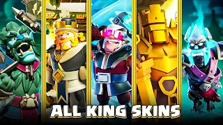 All Barbarian King 👑 Skins Animation - Clash of Clans Animation