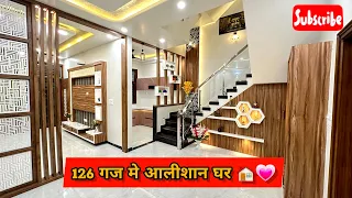 126 Gaj (21.6x50) Independent luxurious house 🏠💗 with 3 rooms D/D in Jaipur Vaishali nagar Jaipur ✔️