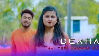 Dekha Hai Teri ankhon ko 🌴 Cute Love Story 💋 New bollywood songs 🌻 Mampi & Rahul 🌴Misti Queen