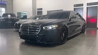 22’ Mercedes Benz S580 (W223) - Lowered w/ Avant-garde SRX06