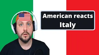 American reacts to Italy - Geography Now! Italy (REACTION)