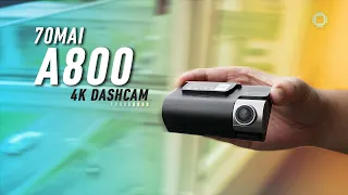 70Mai A800 4K Dashcam Unboxing, Installation and Review