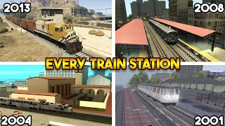 TRAIN STATION FROM EVERY GTA GAME