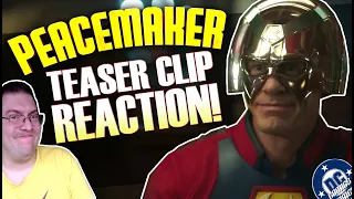 Peacemaker Teaser Clip REACTION! The Suicide Squad Spin-off First Trailer!