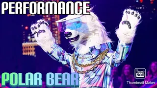 Polar Bear Performs "Rapture" By Blondie | Masked Singer | S9 E3
