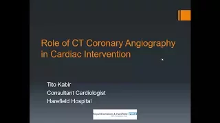 Cardiac CT in PCI and TAVI
