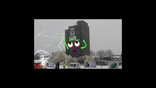 2 Extreme Dangerous Building Demolition Skills | Woa Doodles | Funny Video | Tik Tok | Prank #Shorts