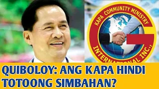 Pastor QUIBOLOY  to KAPA:HINDI KA TOTOONG SIMBAHAN |SAGOT NI PASTOR JOEL APOLINARIO :DEBATE NALANG !