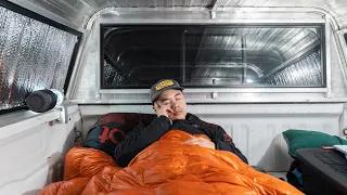 Truck Camping Alone in High Winds (& Fly Fishing)