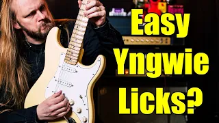 5 Easy(ish) Yngwie Malmsteen Licks (How To Sound Like Yngwie - Part 4)