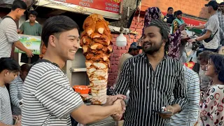 BORONG 100 SHAWARMA INDIA!ABANG”NYA GERCEP SENENG BANGET🔥BAGI” GRATIS KEWARGA YG DI PINGGIRAN🥰🤤