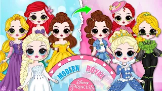 NEW Fashions for Disney Princess / DIYs Paper Dolls & Crafts