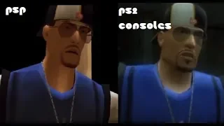 Def Jam Fight For NY Comparison PS2 VS PSP