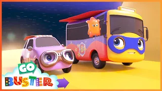 Super Buster Space Travel! | Go Buster | Baby Cartoon | Kids Video | ABCs and 123s