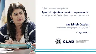 #WebinarCLAD Aprendizajes tras un año de pandemia: nuevos ejes para la función pública