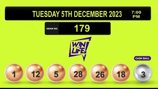 Nlcb Draw Results Tuesday 5th December 2023