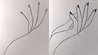 How to Draw HAND | Pencil Sketch | Easy Drawing