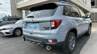 2024 Honda Passport Trailsport - Sonic Gray Pearl - Walkaround