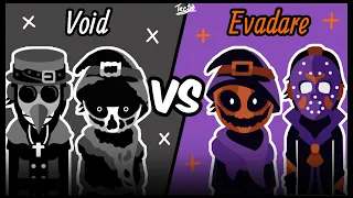 Void vs Evadare Incredibox Mods Comparison