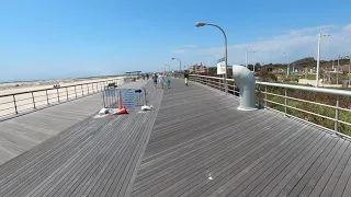 ⁴ᴷ⁶⁰ Cycling the Jones Beach Boardwalk, NY in its Entirety (August 9, 2020)