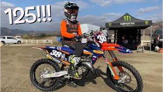 DANGERBOY DEEGAN'S FIRST 125!!! First ride!