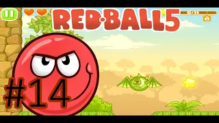 Red Ball 5 - Gameplay Walkthrough Part 14 - Levels 196 - 210 (Android, iOS)