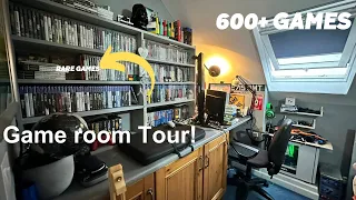 MY 2024 GAME ROOM TOUR- 600+ games