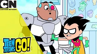 Cyborg Got Suspended from the Team | Teen Titans Go! | Cartoon Network UK